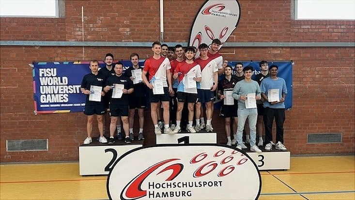 Bilder von der DHM Roundnet und Tischtennis 2024 im Sporpark Rothenbaum