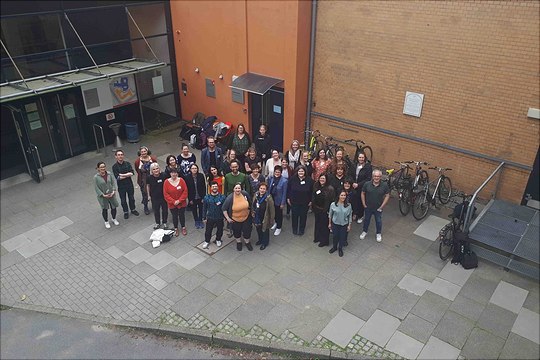 Gruppenfoto MHE von oben