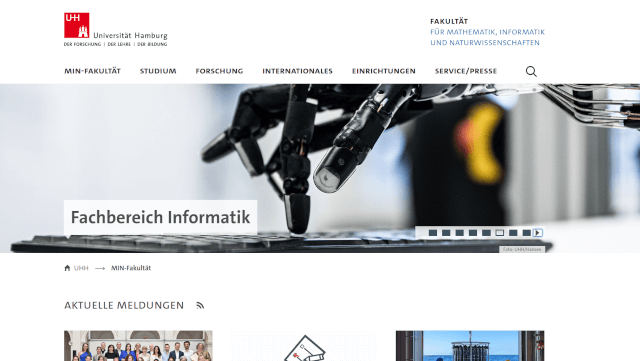 fak Beispiel Startseitenvorlage