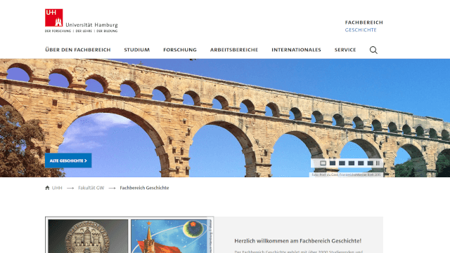 fb Beispiel Startseitenvorlage