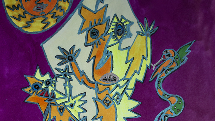 Bildausschnitt, Hildegard Wohlgemuth