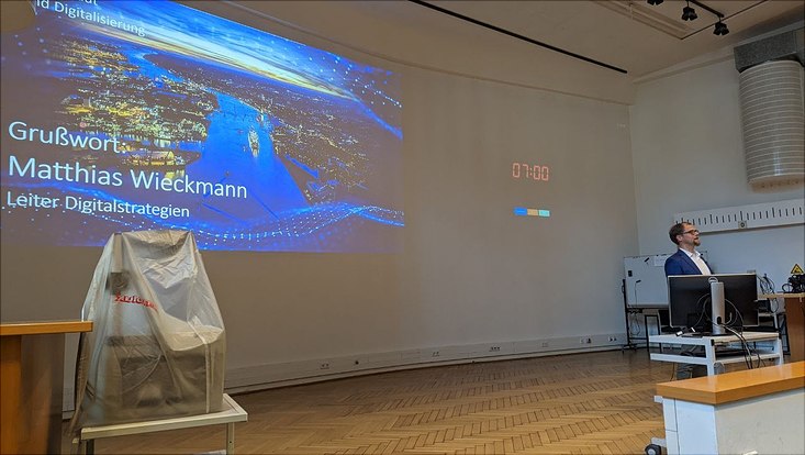 2-wieckmann Hr. Wiekmann stellt Digitalstrategie der FHH vor