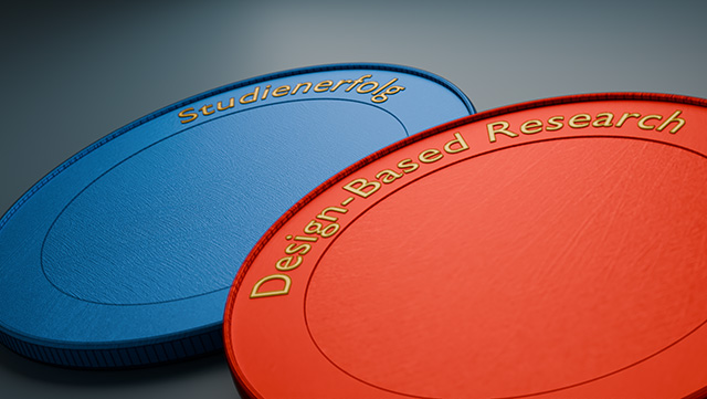 dbr-studienerfolg zwei-scheiben in UHH Farben auf denen Studienerfolg und DBR steht