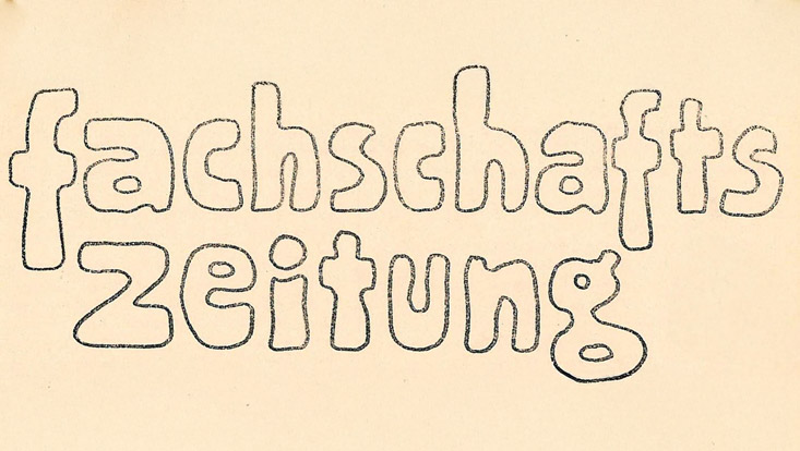 Schriftzug Fachschaftszeitung