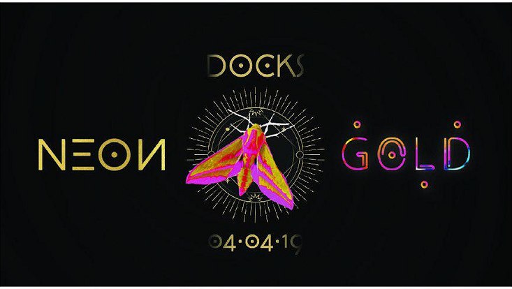 Neon/Gold-Party vom AStA