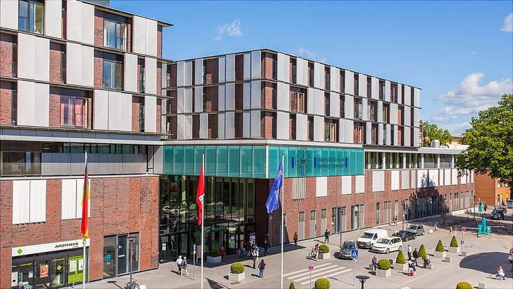 Das UKE in Hamburg