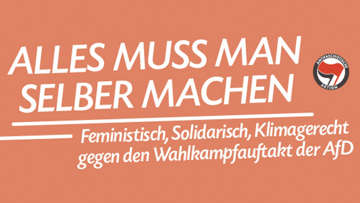 Demomotto: Alles muss man selber machen!