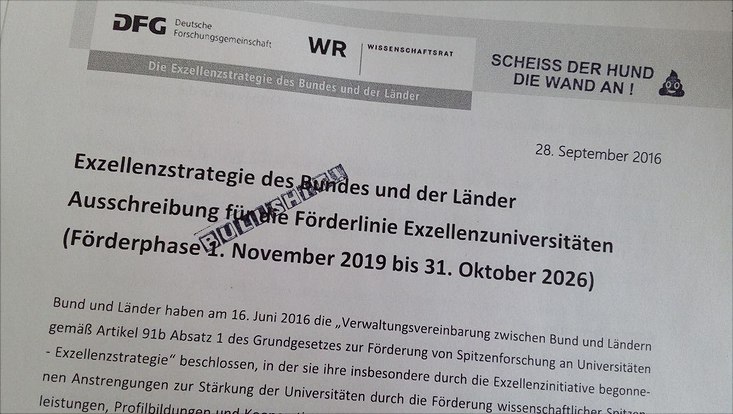 Bild der Ausschreibung für Exzellenzuniversitäten