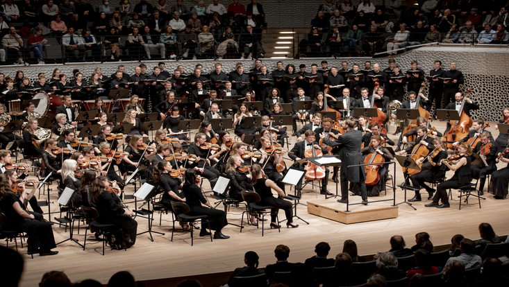Ensembles der Universitätsmusik in der Elbphilharmonie