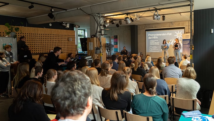 Impressionen vom Promovierendentag 2025