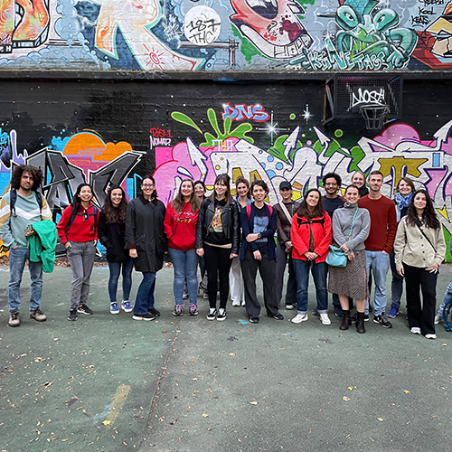 HRA City Walk: Gruppenfoto der Teilnehmenden