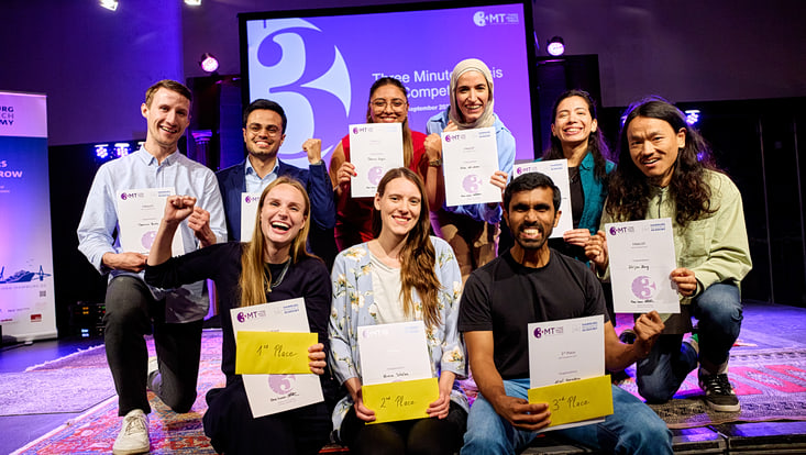 Impressionen vom Sommerfest und der Three Minute Thesis Competition