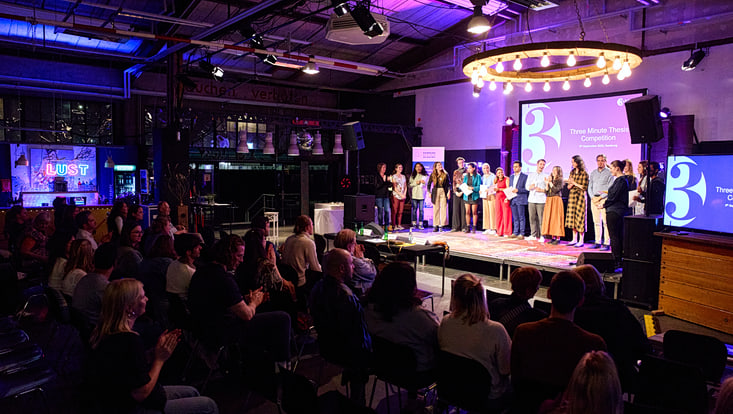 Impressionen vom Sommerfest und der Three Minute Thesis Competition