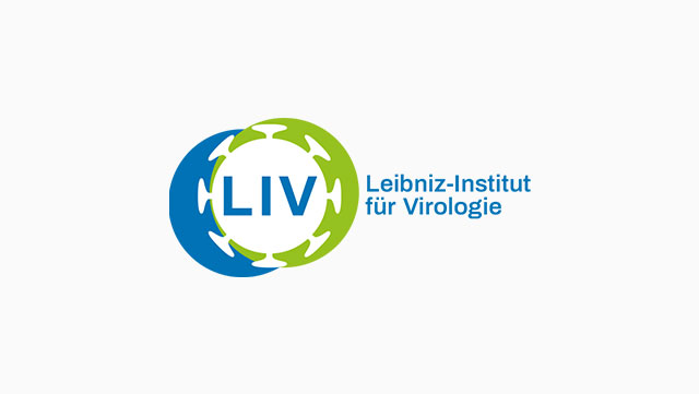 Das Logo des Leibniz-Institut für Virologie