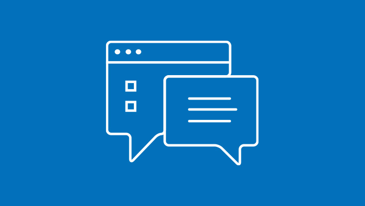 Icon Sprechblasen