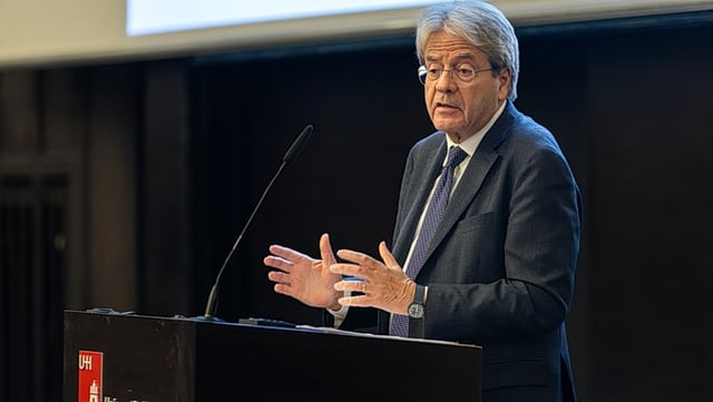 Gentiloni Hamburger Rede