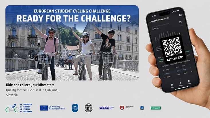 Banner European Student Cycling Challenge
