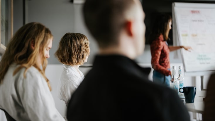 People at an event