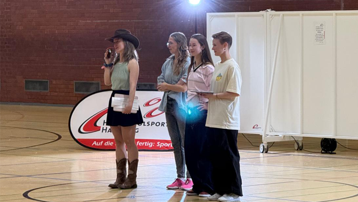 Tanzkurs des Hochschulsports Auftritt