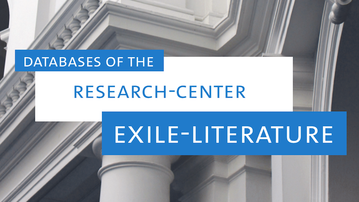 Databases of the research center exile-literature