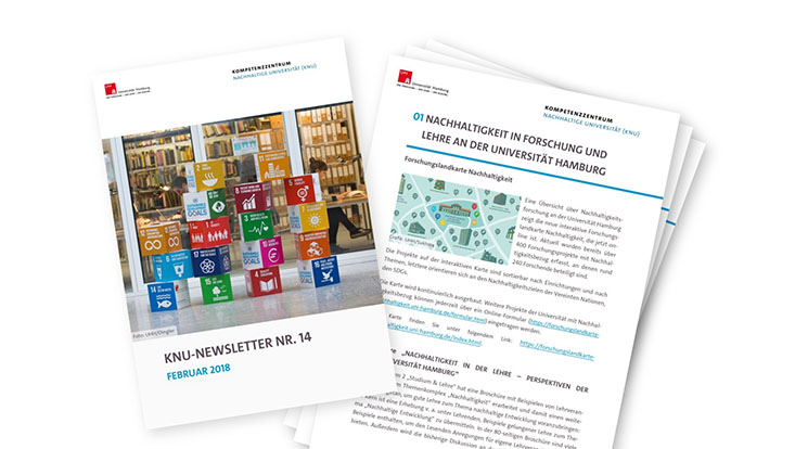 Vorschau KNU Newsletter Nummer 14: Cover und Seite 1