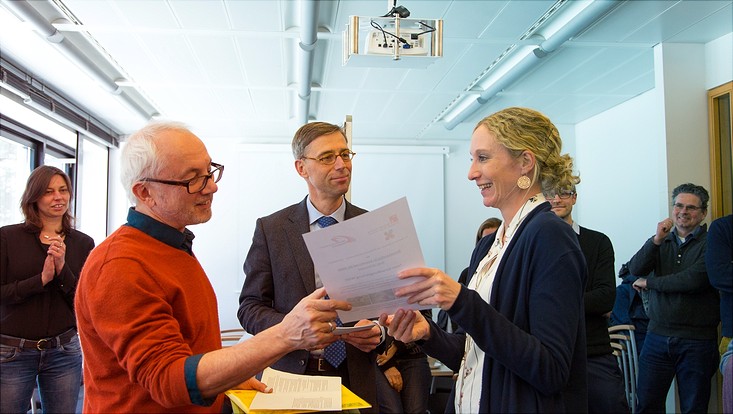 Preisverleihung Wettbewerb 'Nachhaltig ist' mit Kanzler Dr. Martin Hecht