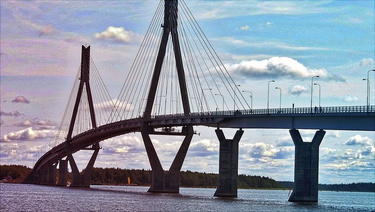 Brücke in Vaasa
