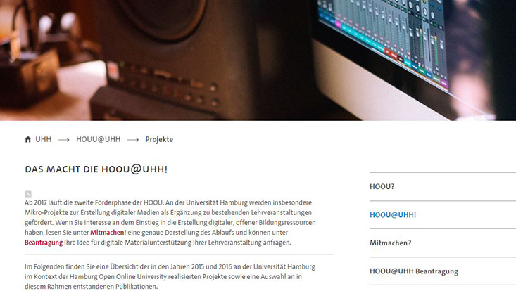 HOOU website screenshot 2017