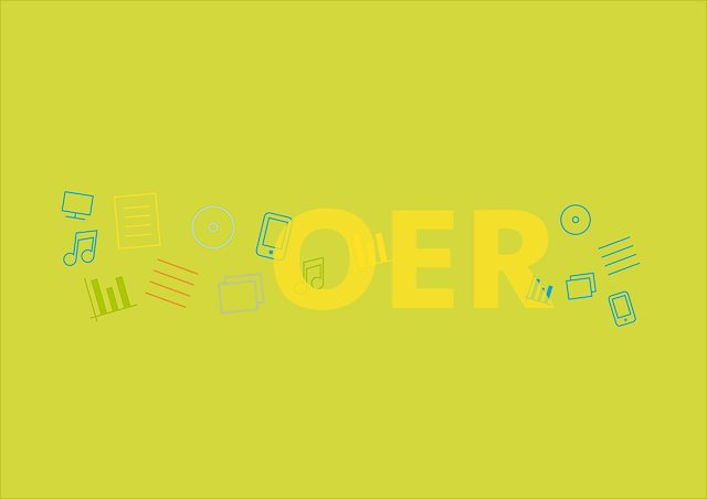 Was ist "OER"? Visualisierung