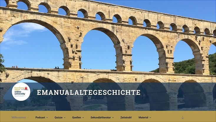Screenshot eManual Geschichte Screenshot eManual Geschichte