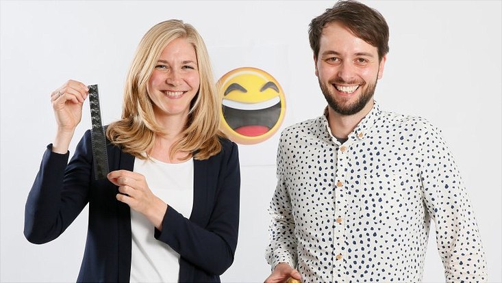 Medien- und Kommunikationswissenschaftlerin Prof. Dr. Judith Ellenbürger und Psychologe Dr. Marcel Riehle