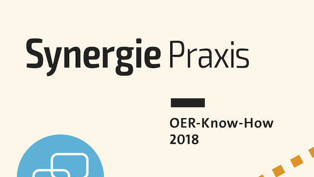 Ausschnitt Cover Synergie Praxis OER-Know-How 2018