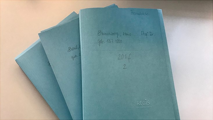 Personalakten in Archivmappen