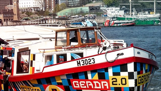 Vorlesung für Alle auf der Barkasse Gerda