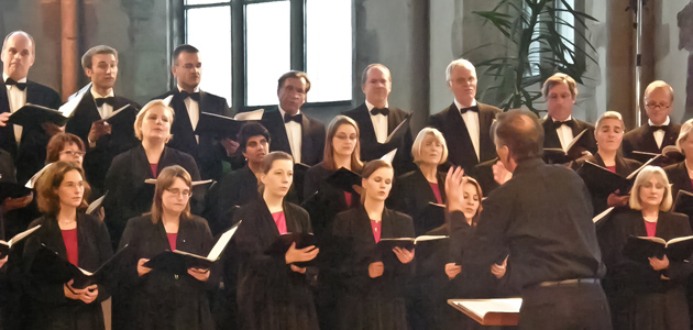 Sängerinnen und Sänger des Monteverdi-Chores