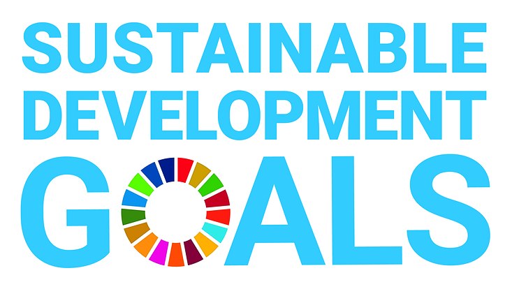 Das Logo der Sustainablie Development Goals der UN.