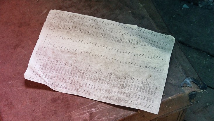 Bild von einer Liste